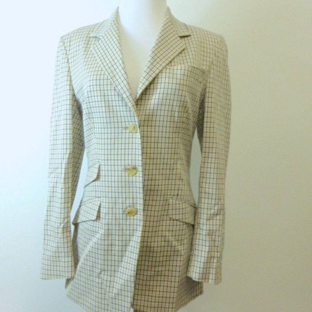 Piazza Sempione cotton stretch blazer i38 6